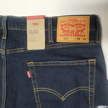 Men's Levi's New 513 Slim Straight W38 x L32