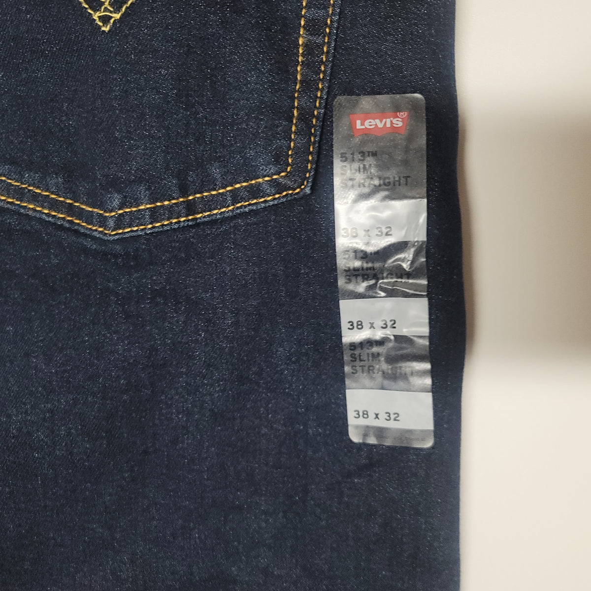 Men's Levi's New 513 Slim Straight W38 x L32